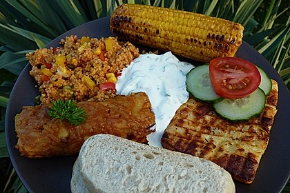 Gegrillte Maiskolben mit Honigbutter 6