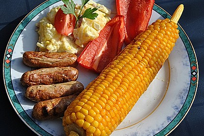 Gegrillte Maiskolben mit Honigbutter 11