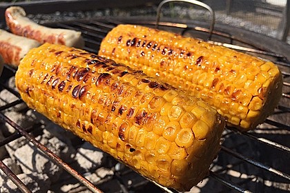 Gegrillte Maiskolben mit Honigbutter 1