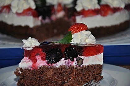 Beerenkuchen mit Mascarpone 1