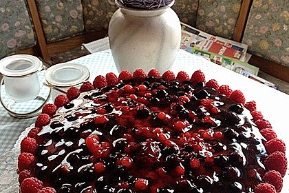 Beerenkuchen mit Mascarpone 9