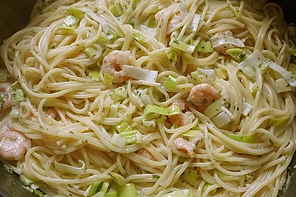 Scampi - Nudeln mit Zitronenso&szlig;e 1