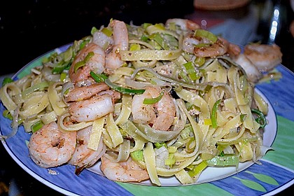 Scampi - Nudeln mit Zitronenso&szlig;e 2