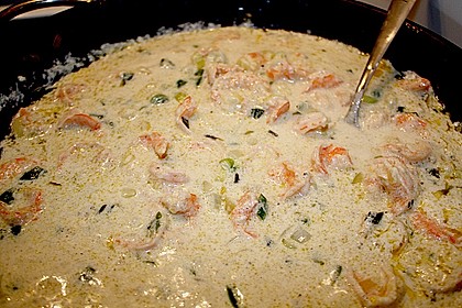 Scampi - Nudeln mit Zitronenso&szlig;e 4
