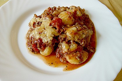Gnocchi - Auflauf mit Hackfleischsauce 11