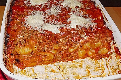 Gnocchi - Auflauf mit Hackfleischsauce 50
