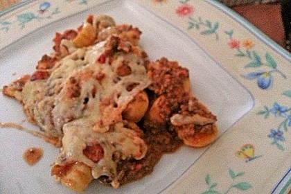 Gnocchi - Auflauf mit Hackfleischsauce 57