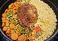 Putenrollbraten mit Kritharaki