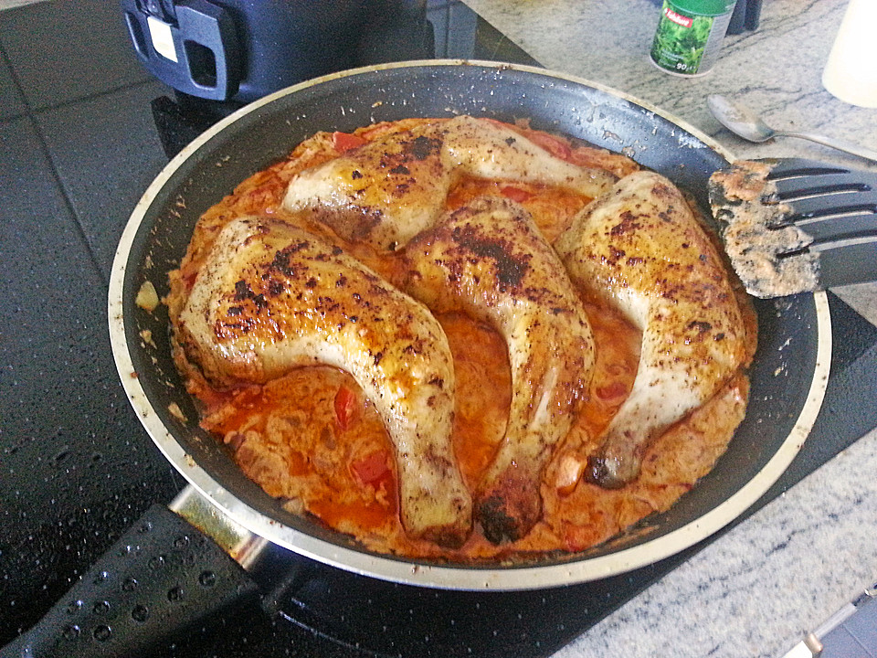 Hühneroberschenkel Rezepte, Würziger Hähnchen-bohnen-eintopf Rezept