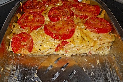 Tomaten - Nudel - Auflauf 1