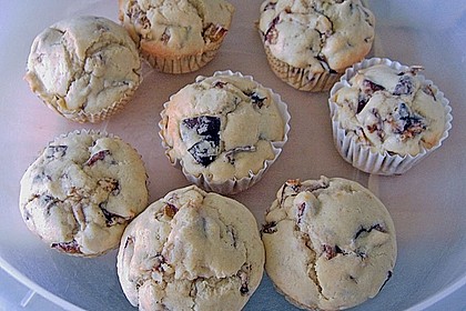 Saftige Pflaumen - Muffins