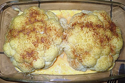 Überbackener Blumenkohl 1