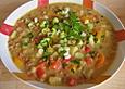Scharfe Curry - Linsensuppe