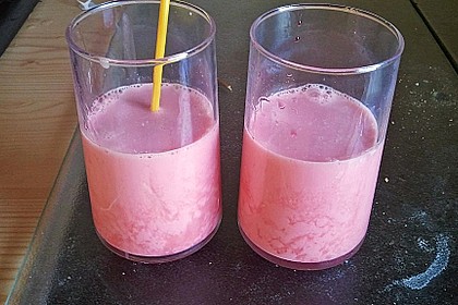 Bananen - Grenadine - Cocktail