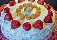 Erdbeer - Physalis - Torte