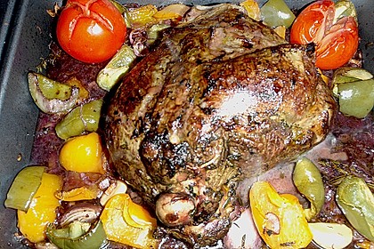 Lammkeule mariniert (Niedrigtemperatur) 1