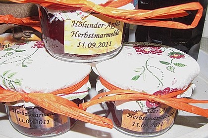Holunder - Apfel - Marmelade 4