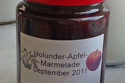 Holunder - Apfel - Marmelade 6
