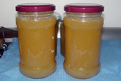 Birnenmarmelade mit Karamell 10