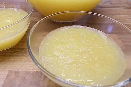 Apfelgr&uuml;tze mit Mandelso&szlig;e 2