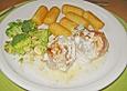 Schweinemedaillons mit Gorgonzola