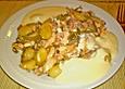 Gnocchi - Pfanne mit Lachs, Shrimps und Bohnen