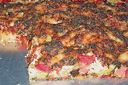 Tomaten - Zucchini - Pizza 2