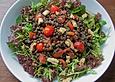 Linsen - Tomaten - Walnuss - Salat