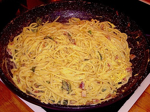 Italienische Carbonara Sauce Rezept Mit Bild Von Artemiss1981 Chefkochde