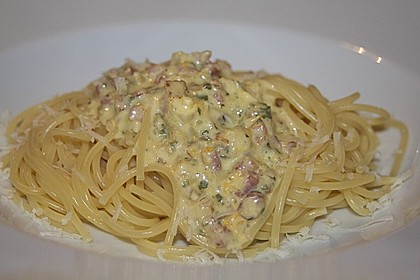 Italienische Carbonara-Sauce 6