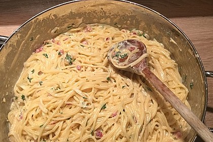 Italienische Carbonara-Sauce 1