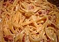 Pasta mit Sahne - Rahm - Zitronen - Sauce