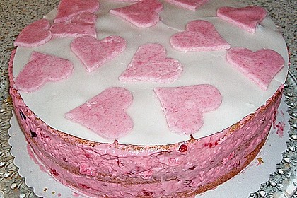 Super schnelle Himbeertorte 3