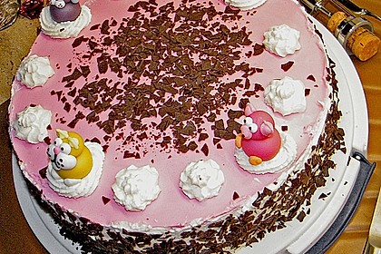 Super schnelle Himbeertorte 8