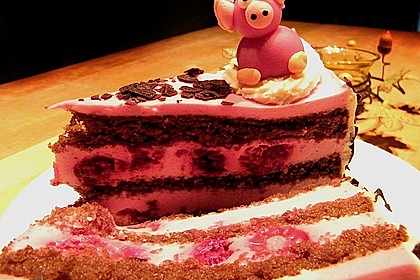 Super schnelle Himbeertorte 9