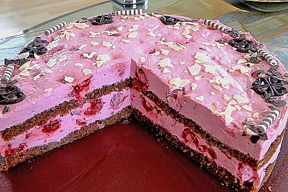 Super schnelle Himbeertorte 12