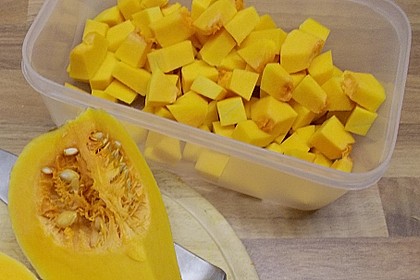 K&uuml;rbiscreme Suppe 1