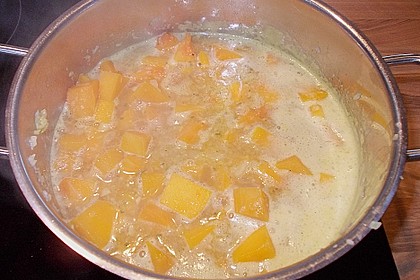 K&uuml;rbiscreme Suppe 2