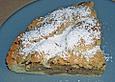 Amerikanische Apfel - Nuss - Pie