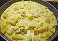 Putencurry mit Ananas und Mango