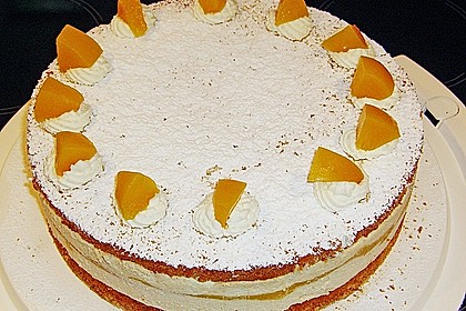 Baileystorte mit Pfirsichmus 1