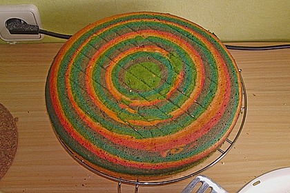 Regenbogenkuchen 150
