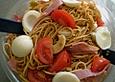 Spaghetti - Salat