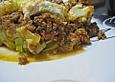 Kartoffel - Lasagne mit Porree