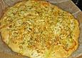 Focaccia mit Mascarpone - Gorgonzola und Knoblauch
