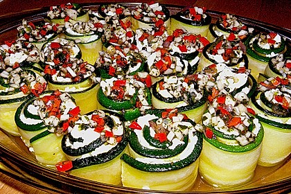 Eingelegte Zucchinir&ouml;llchen 13
