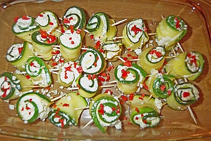 Eingelegte Zucchinir&ouml;llchen 17