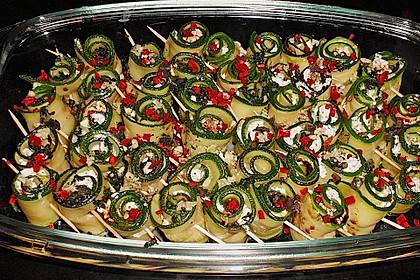 Eingelegte Zucchinir&ouml;llchen 52