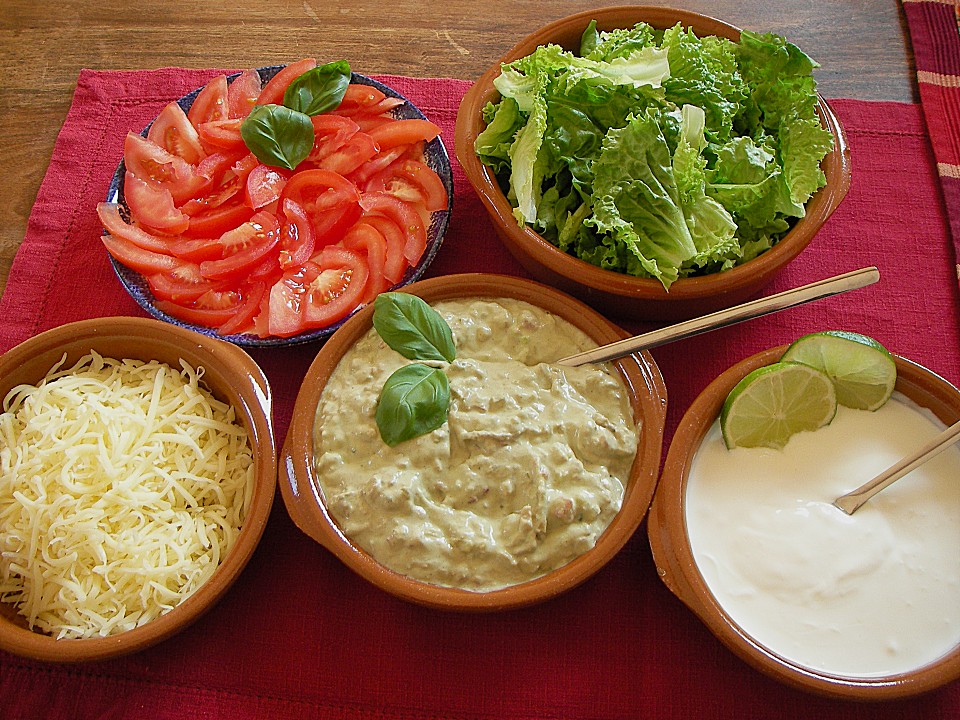 Fajitas selbst gefüllt (Rezept mit Bild) von feuermohn Chefkoch.de
