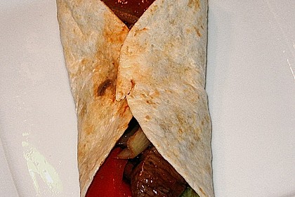 Fajitas selbst gef&uuml;llt
